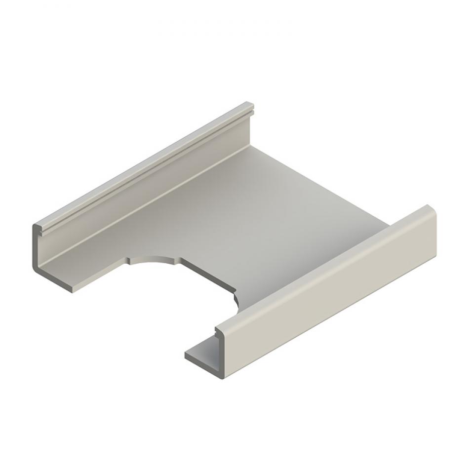 Sculptured Rail Capping ( Grey ) - 5.6m