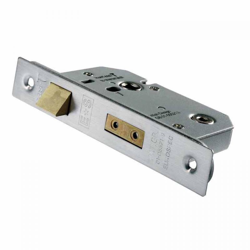 Mortice Sash Lock 64mm - 5 Lever Satin Stainless