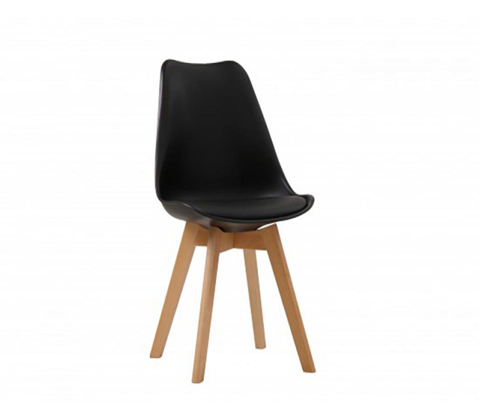 LOVERNO CHAIRS BLACK (PACK OF 2)