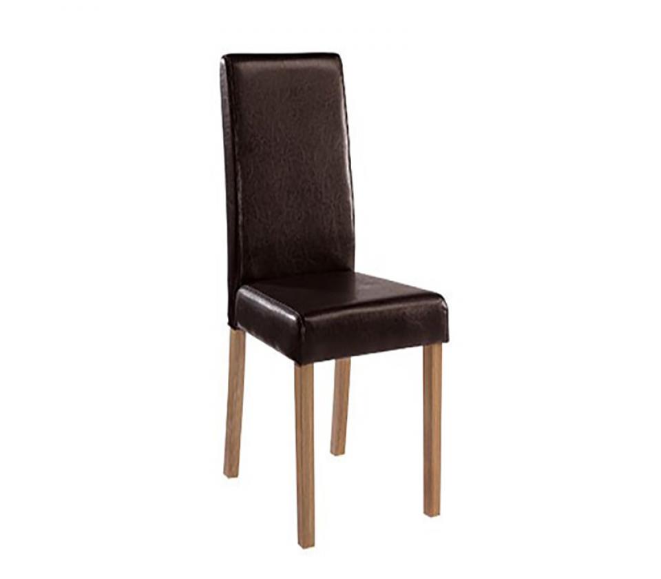 OAKEN CHAIRS BLACK (PACK OF 2)