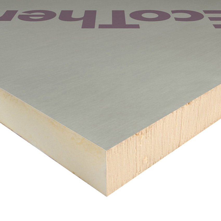 PIR Insulation Sheets 2400mm by 1200mm by 100mm