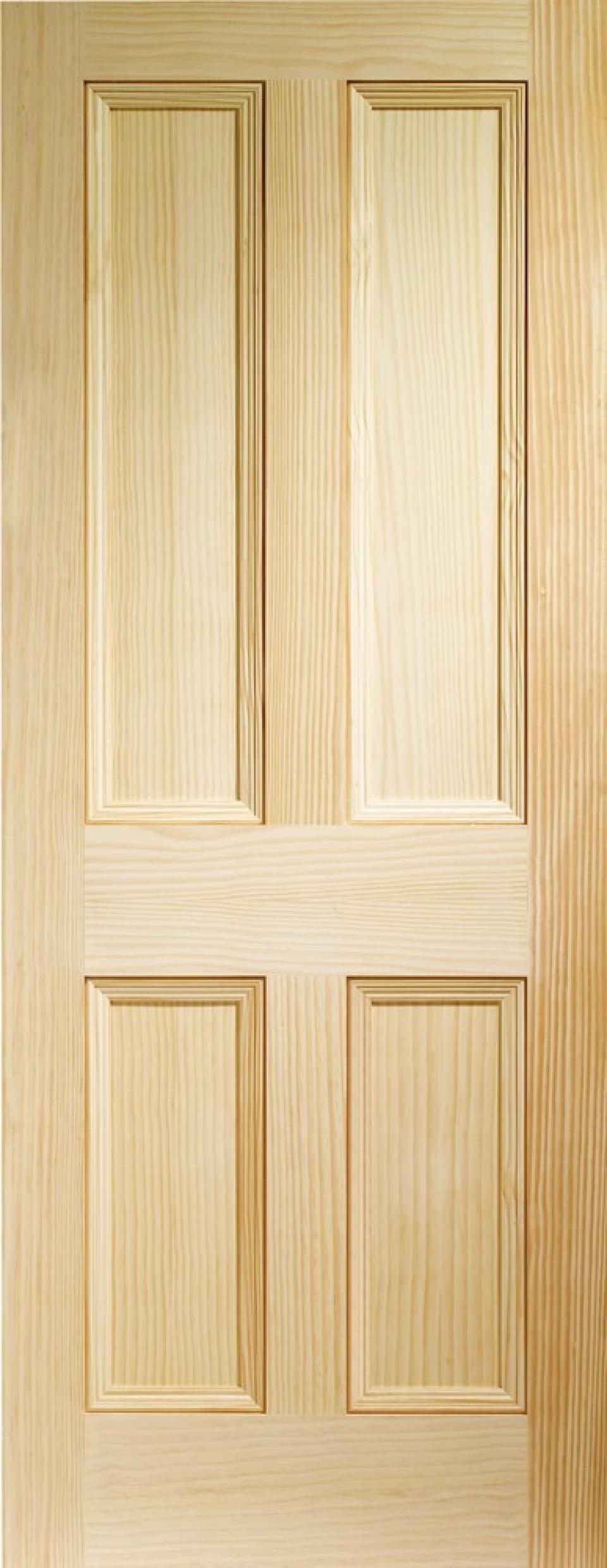 Vert Grain Clear Pine Edw 4 Panel 2032 x 813 x 35mm (32)