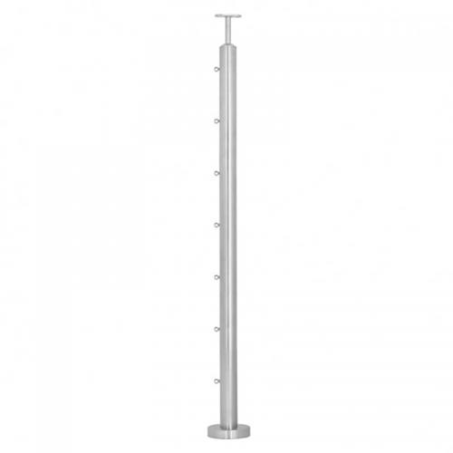 Image for Wire Stainless 1000mm End Post - 7 Hole