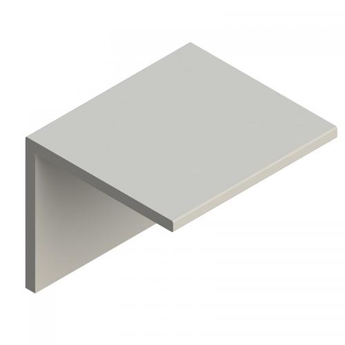Image for 50 x 40mm Angle Trim Grey (6m)