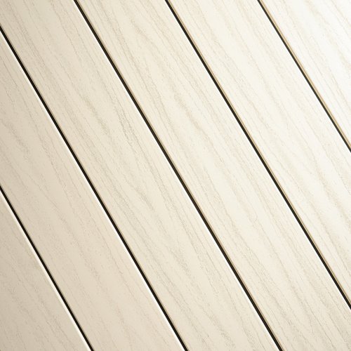 Image for 150mm Switch Caravan Deck Plank Ivory (6m Double Sided )