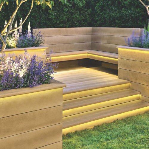 Image for Millboard Bullnose Copper - 3.6m Rigid 150mm x 32mm