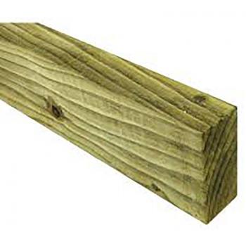 Image for Fencing Rail Green 4.8m x 75 x 47