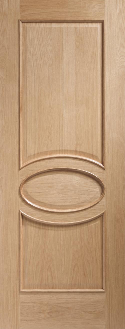Image for Internal Oak Calabria with Raised Mouldings - 1981 x 686 x 35mm ( 27