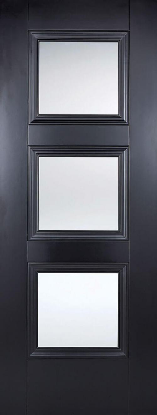 Image for BLACK AMSTERDAM 3L GLAZED PRIMED INTERIOR DOOR