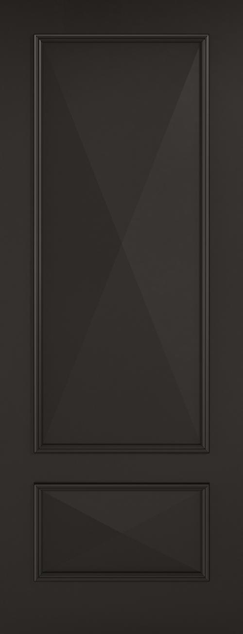 Image for 78X30 BLACK KNIGHTSBRIDGE SOLID INTERNAL DOOR