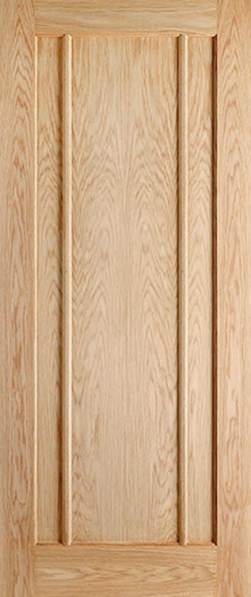 Image for 2040x826X44MM OAK LINCOLN 3 PANEL FD30