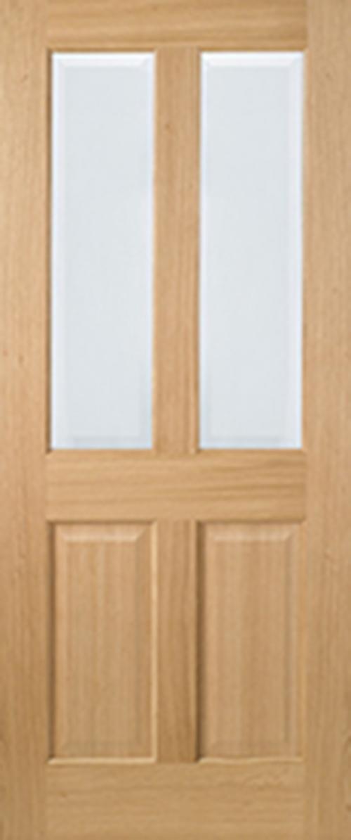 Image for 78X30 OAK RICHMOND RM2S WITH CLEAR BEV GLASS
