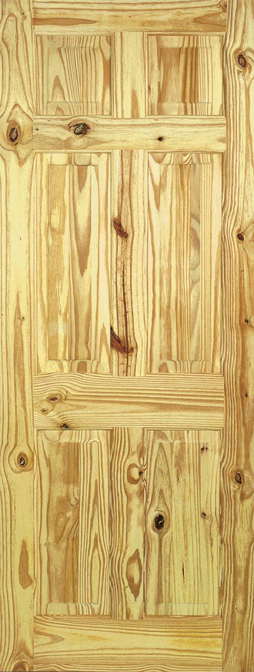 Image for 78X28 6P KNOTTY PINE