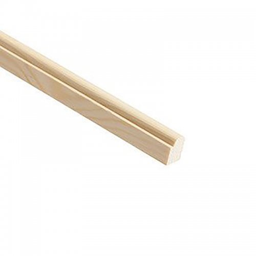 Image for TM650 Wooden Mouldings Pine Staff Bead 21mm x 15mm x 2.4m
