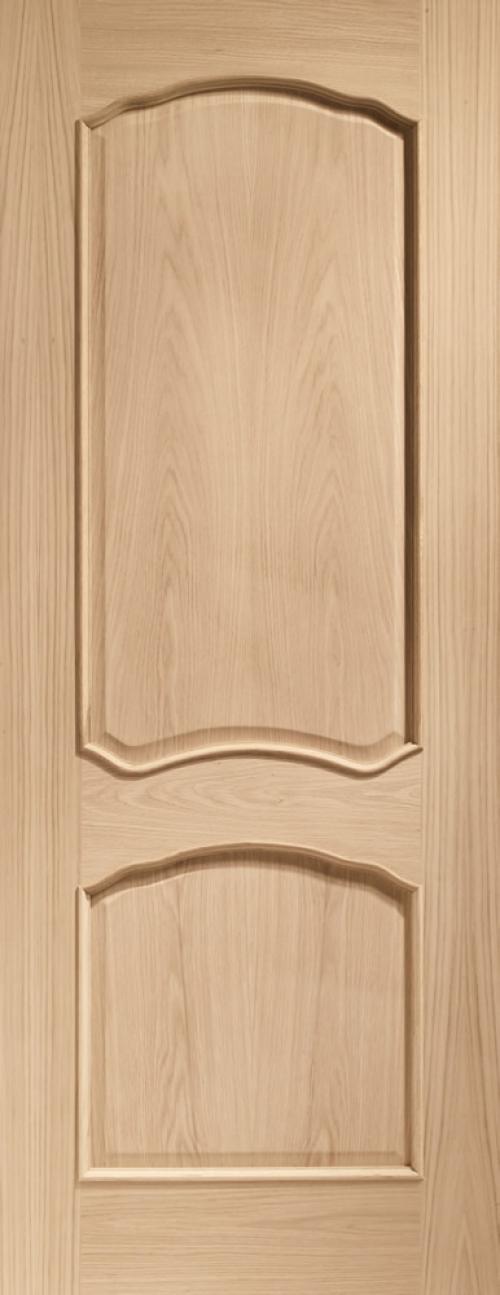 Image for Pre-Finished Internal Oak Louis with Raised Mouldings - 1981 x 686 x 35mm ( 30