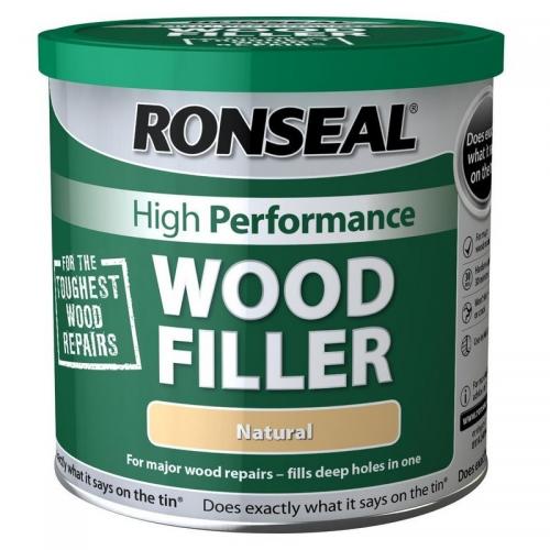 Image for Ronseal - High Performance Wood Filler Dark - 275g