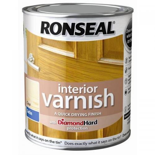Image for Ronseal - Internal Mat Varnish Clear - 750ml 750ml