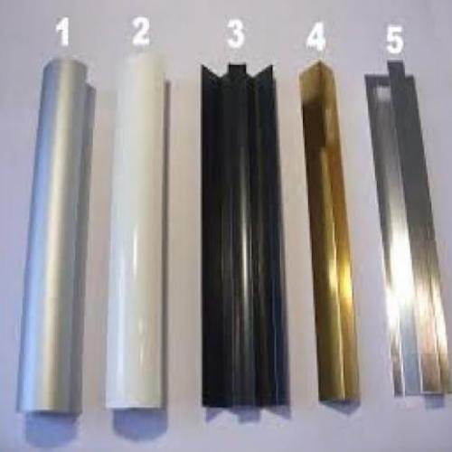 Image for Extrusions End Bright Silver - 2.45mtr