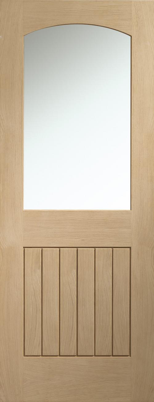 Image for Internal Oak Sussex with Clear Glass 1981 x 762 x 35mm ( 30