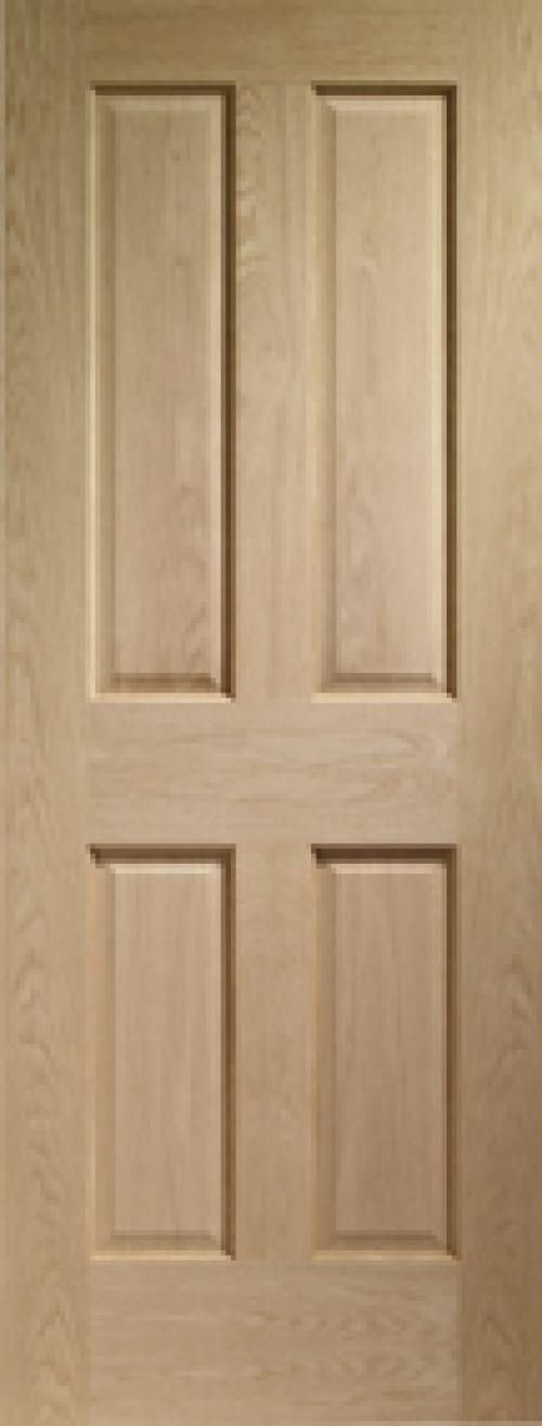 Image for Oak Vict 4 Panel Fire 2040 x 726 x 44mm