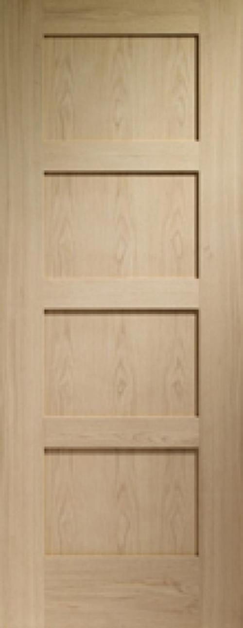 Image for Oak Vict Shaker 4 Panel Fire 1981 x 838 x 44mm (33)