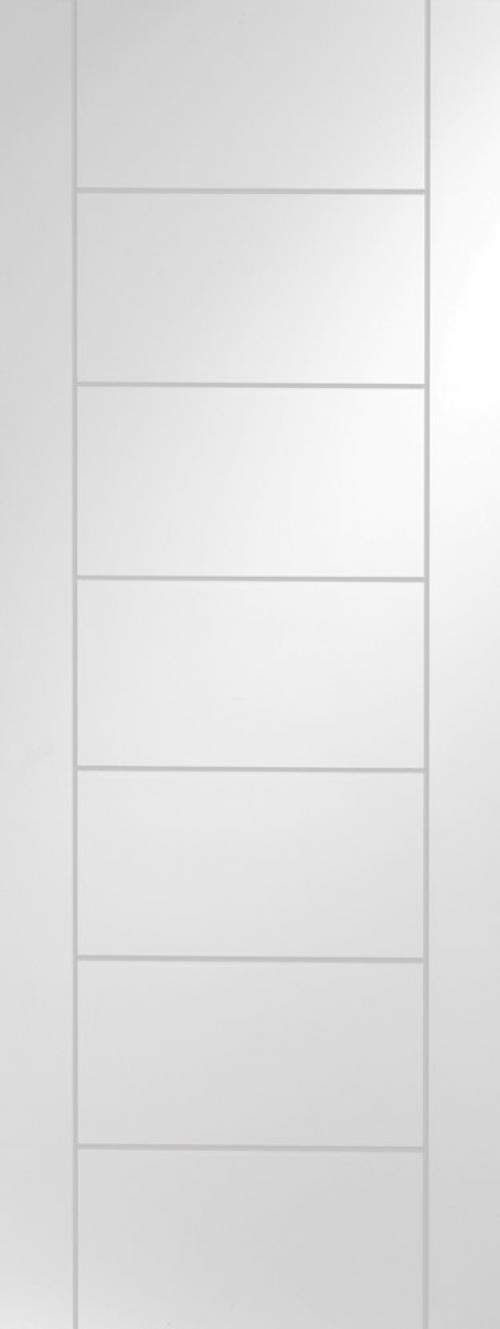 Image for Internal White Primed Palermo Fire Door 2032 x 813 x 35mm ( 32